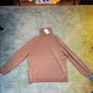 Theory Men's Turtleneck Sweater in Brown